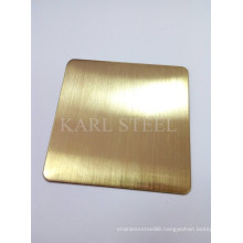 High Quality 201 Stainless Steel Color Sheet for Decoration Materials